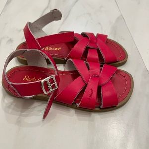 Salt Water sandals by Hoy. NWOT. Size 12. Red.